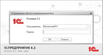 Пользователи базы 1С:Розница