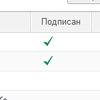 Реестр не подписанных документов в 1С:Бухгалтерия 8.3